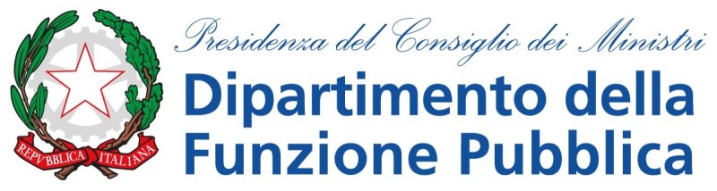 Logo Presidenza del Consiglio dei ministri - Dipartimento della funzione pubblica